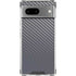 Silver Carbon Fiber Specialty Texture Material Google Pixel 7a Clear Case